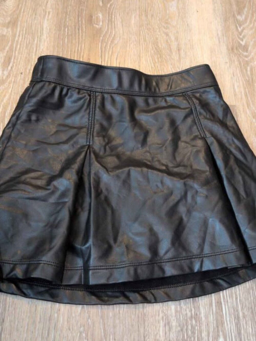 Abercrombie Kids Faux Leather Skort Size 7/8